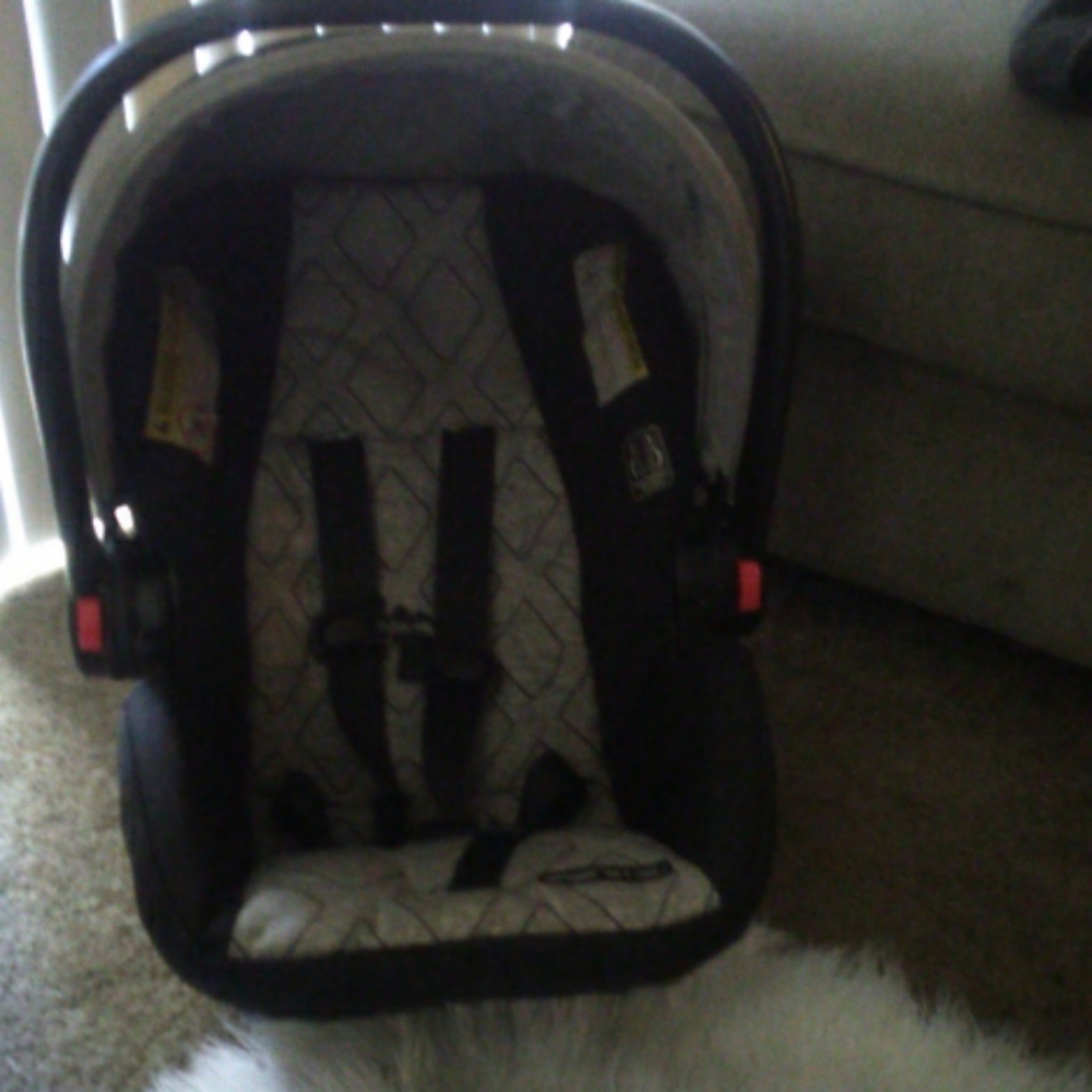 Car seat with base